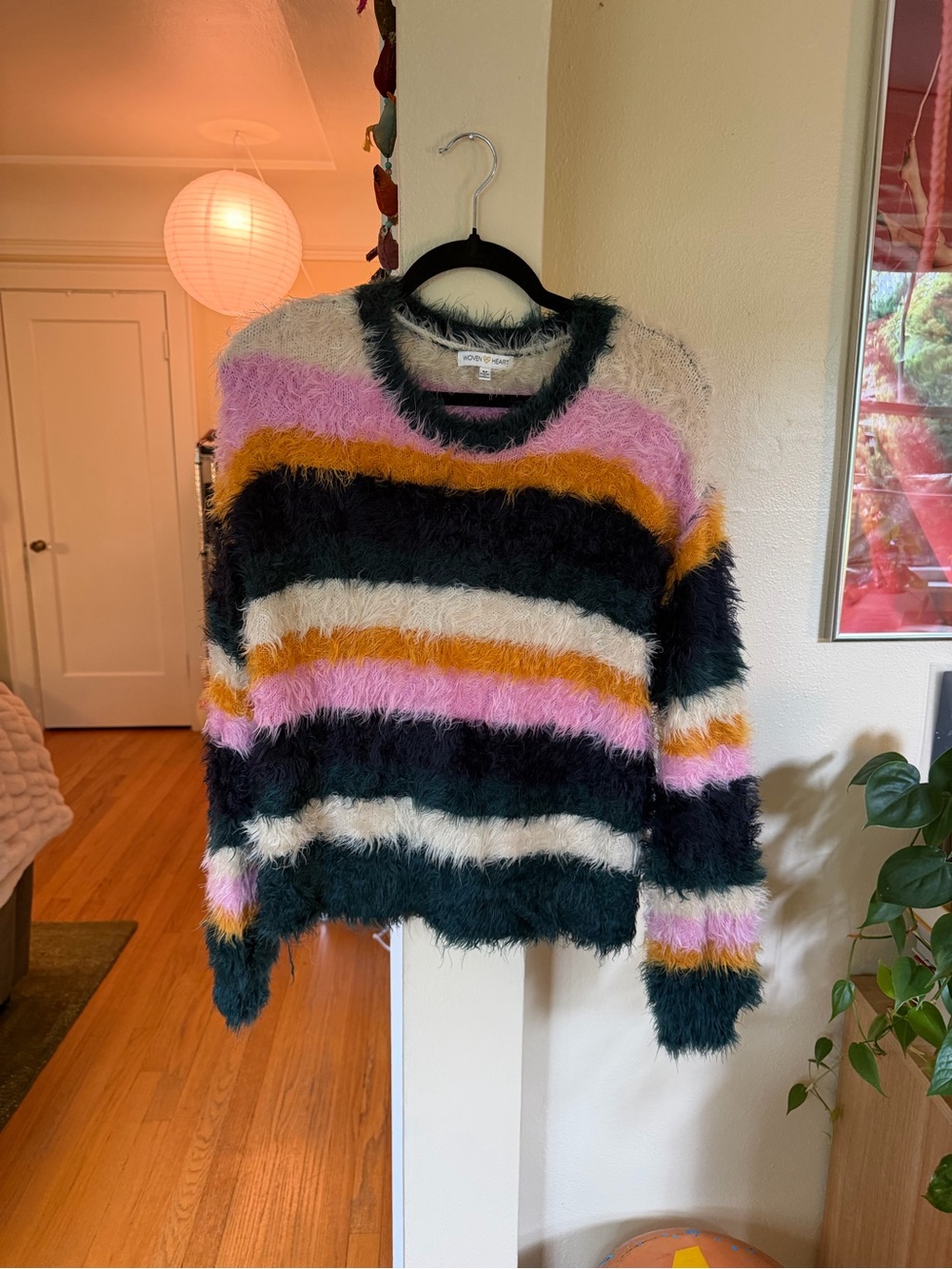 Fuzzy Striped PacSun Sweater